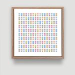 shophouse canvas floating frame 60x60